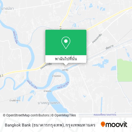 Bangkok Bank (ธนาคารกรุงเทพ) แผนที่