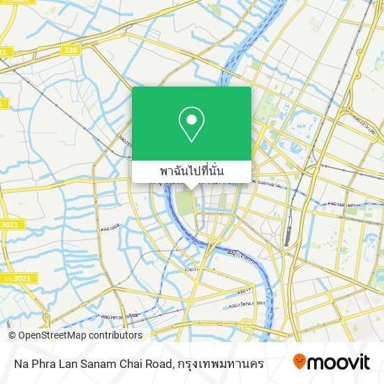 Na Phra Lan Sanam Chai Road แผนที่