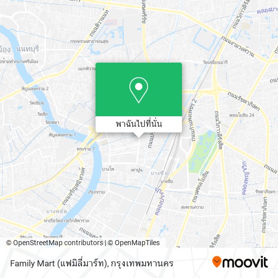 Family Mart (แฟมิลี่มาร์ท) แผนที่