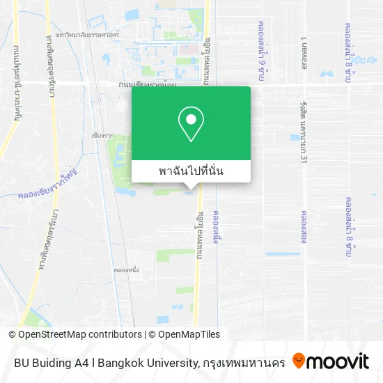 BU Buiding A4 l Bangkok University แผนที่