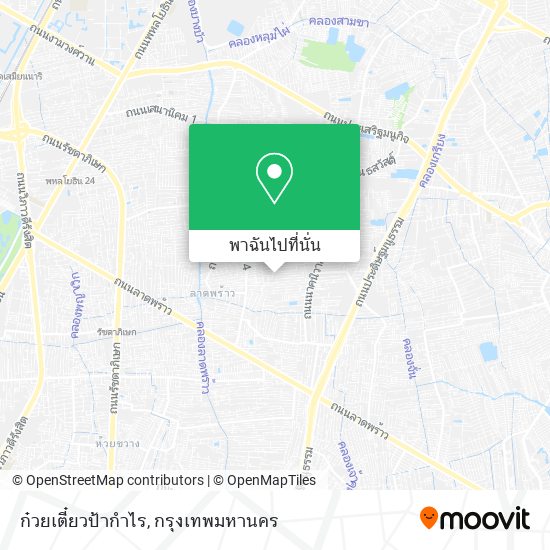 ก๋วยเตี๋ยวป้ากำไร แผนที่