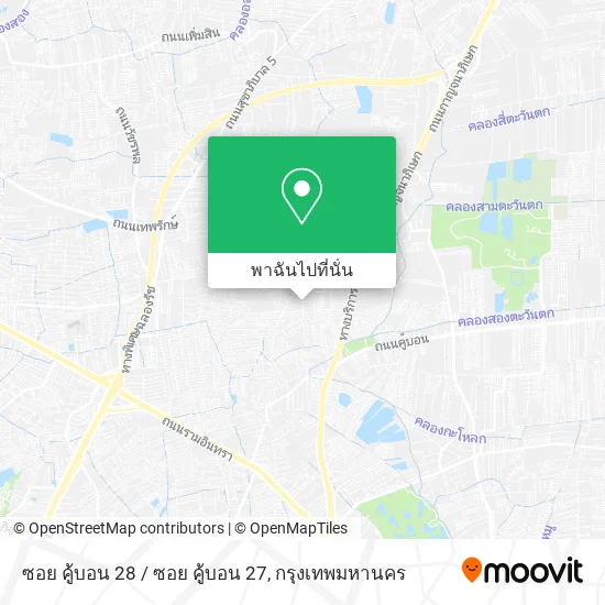 ซอย คู้บอน 28 / ซอย คู้บอน 27 แผนที่