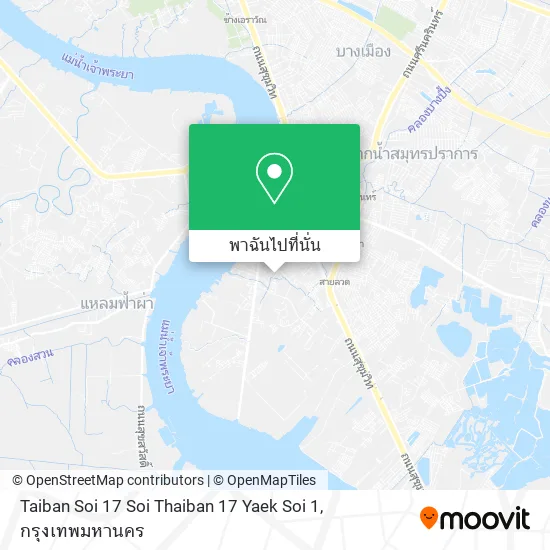 Taiban Soi 17 Soi Thaiban 17 Yaek Soi 1 แผนที่