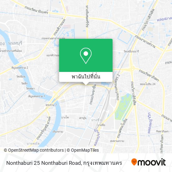 Nonthaburi 25 Nonthaburi Road แผนที่