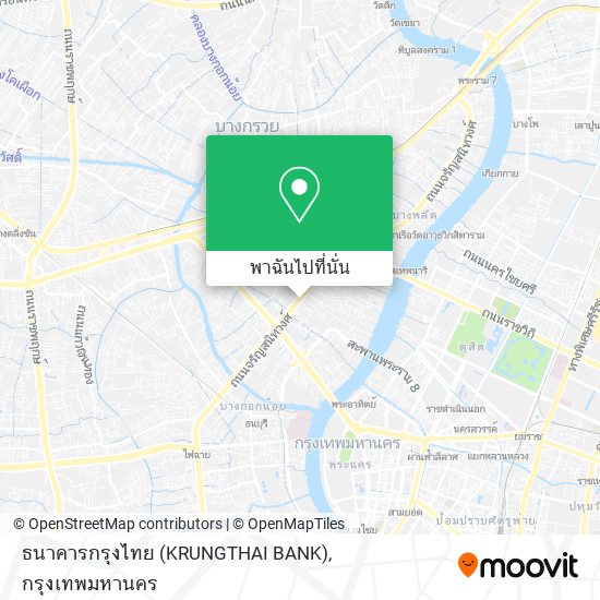 ธนาคารกรุงไทย (KRUNGTHAI BANK) แผนที่