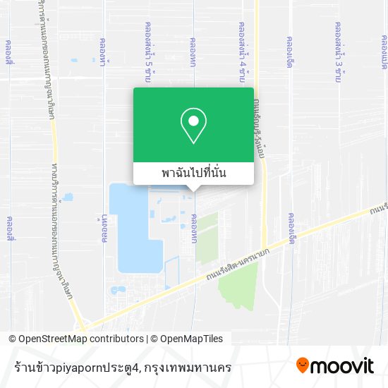 ร้านข้าวpiyapornประตู4 แผนที่