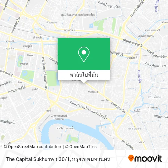 The Capital Sukhumvit 30/1 แผนที่