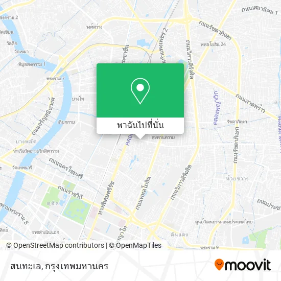สนทะเล แผนที่