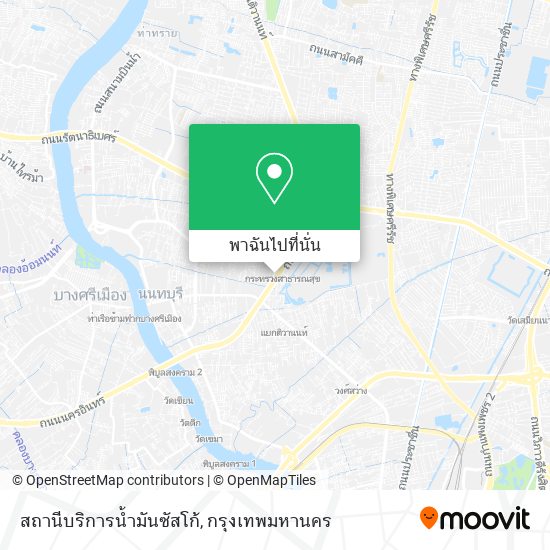 สถานีบริการน้ำมันซัสโก้ แผนที่