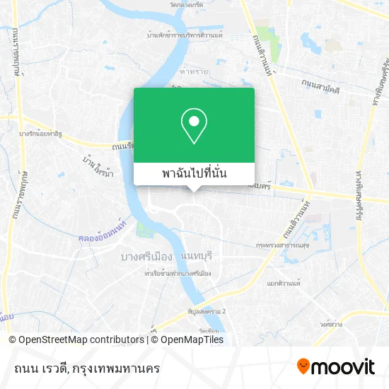 ถนน เรวดี แผนที่