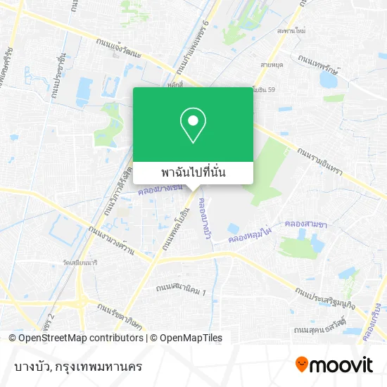 บางบัว แผนที่