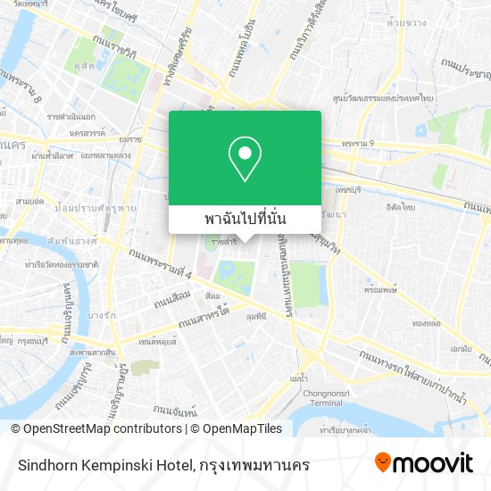 Sindhorn Kempinski Hotel แผนที่