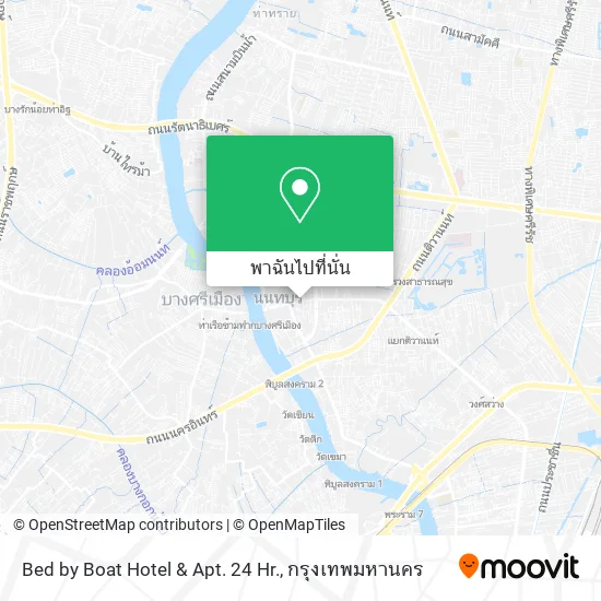 Bed by Boat Hotel & Apt. 24 Hr. แผนที่