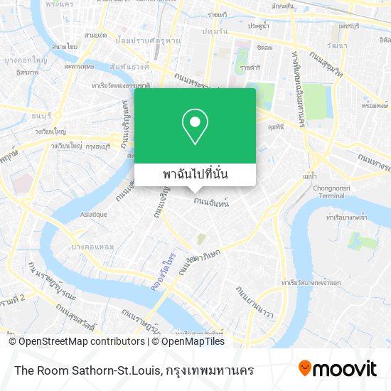 The Room Sathorn-St.Louis แผนที่