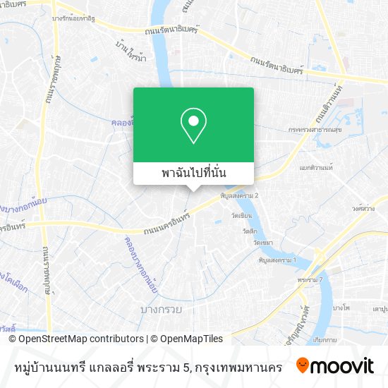 หมู่บ้านนนทรี แกลลอรี่ พระราม 5 แผนที่