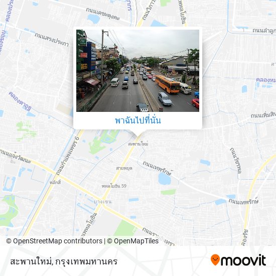 สะพานใหม่ แผนที่