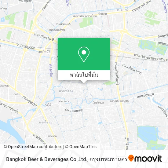 Bangkok Beer & Beverages Co.,Ltd. แผนที่