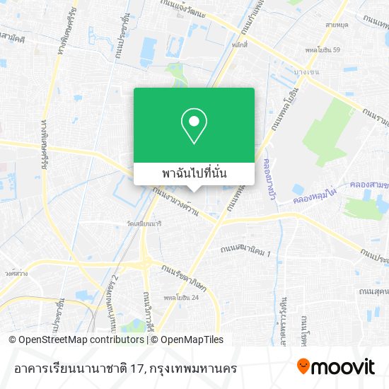 อาคารเรียนนานาชาติ 17 แผนที่