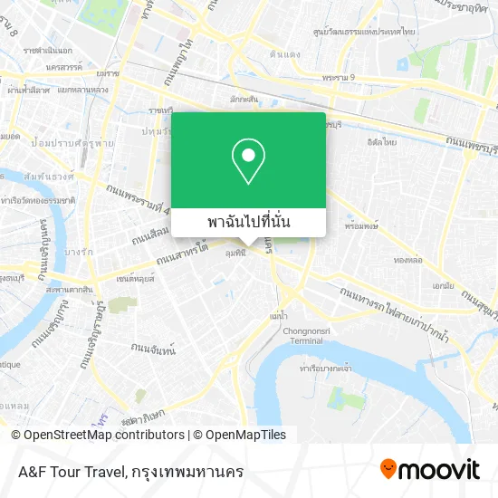 A&F Tour Travel แผนที่