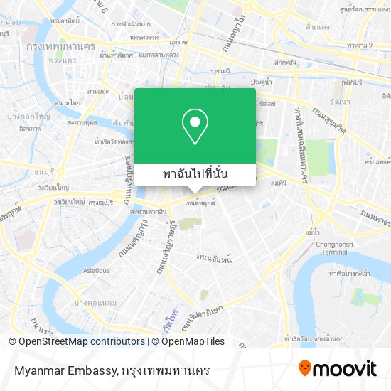 Myanmar Embassy แผนที่