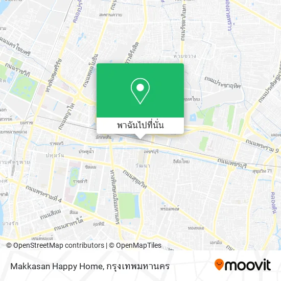 Makkasan Happy Home แผนที่