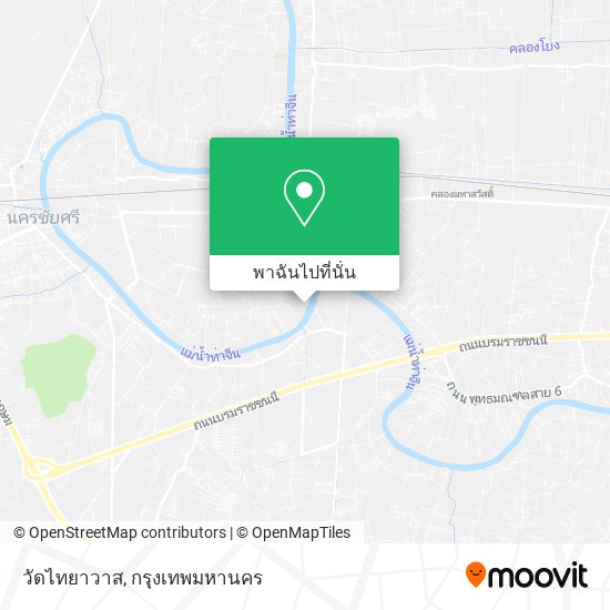 วัดไทยาวาส แผนที่