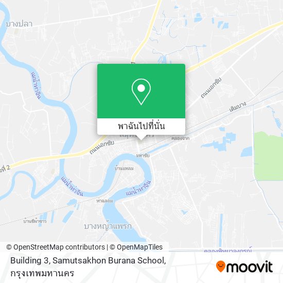 Building 3, Samutsakhon Burana School แผนที่