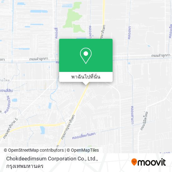 Chokdeedimsum Corporation Co., Ltd. แผนที่