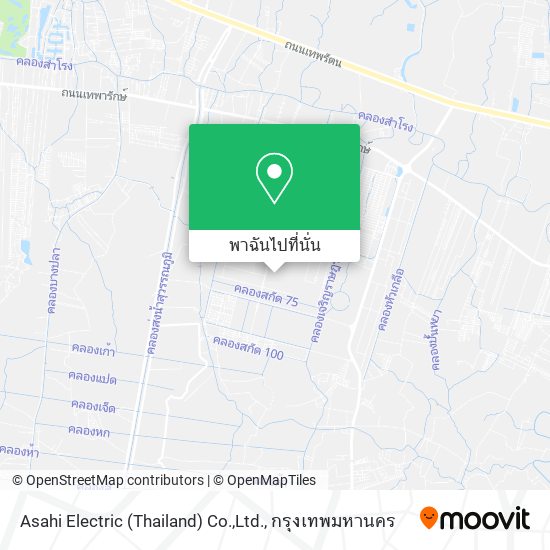 Asahi Electric (Thailand) Co.,Ltd. แผนที่