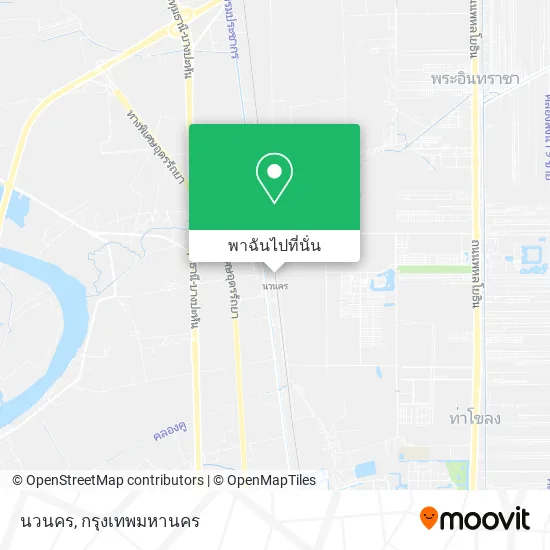 นวนคร แผนที่