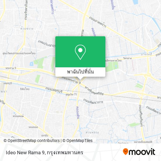 Ideo New Rama 9 แผนที่