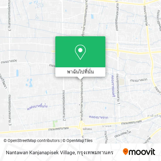 Nantawan Kanjanapisek Village แผนที่
