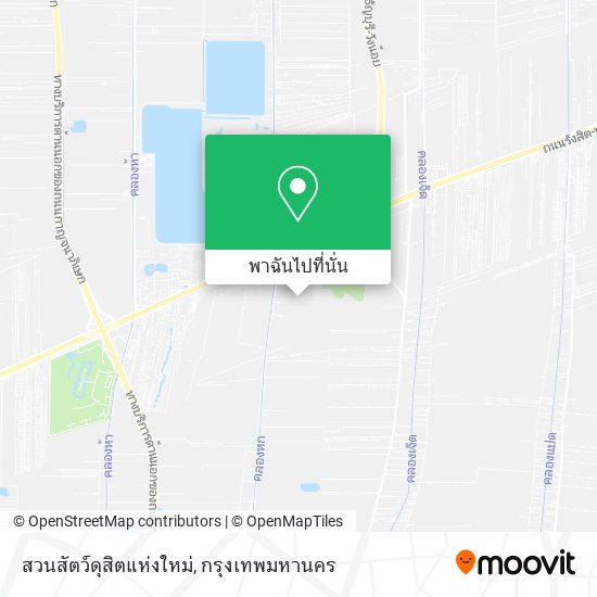 สวนสัตว์ดุสิตแห่งใหม่ แผนที่