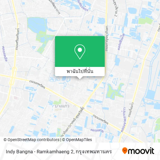 Indy Bangna - Ramkamhaeng 2 แผนที่