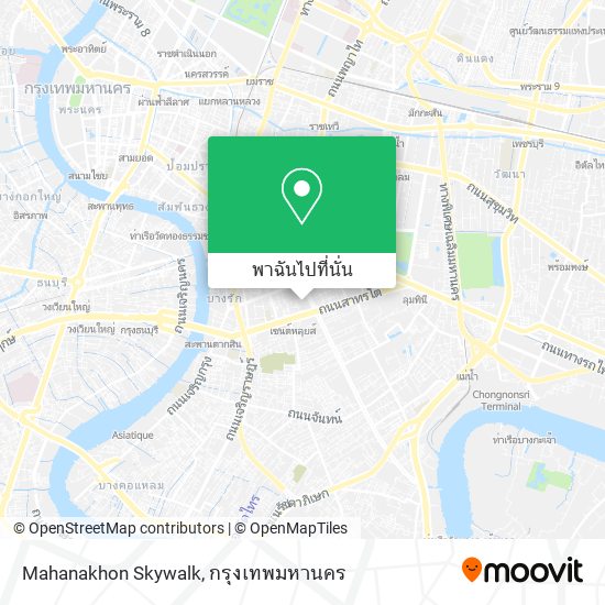 Mahanakhon Skywalk แผนที่