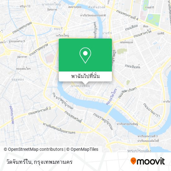 วัดจันทร์ใน แผนที่
