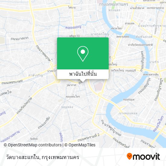 วัดบางสะแกใน แผนที่