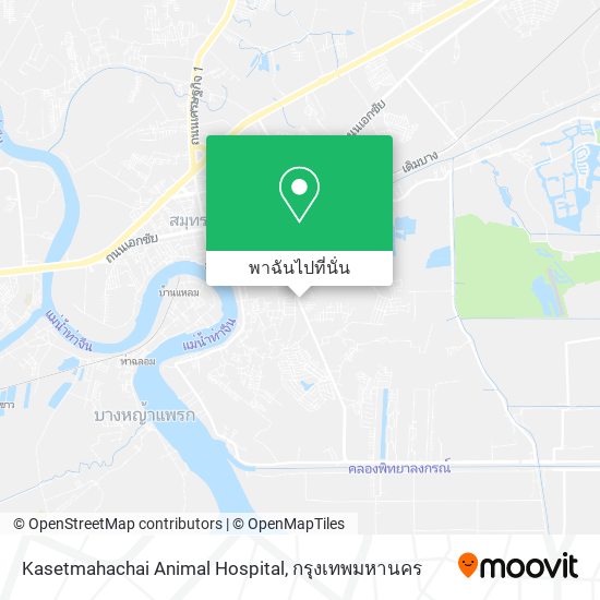 Kasetmahachai Animal Hospital แผนที่