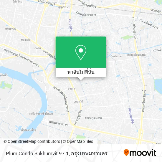 Plum Condo Sukhumvit 97.1 แผนที่