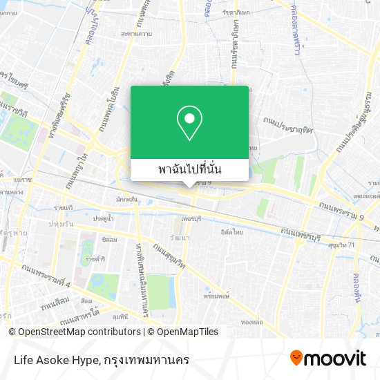 Life Asoke Hype แผนที่