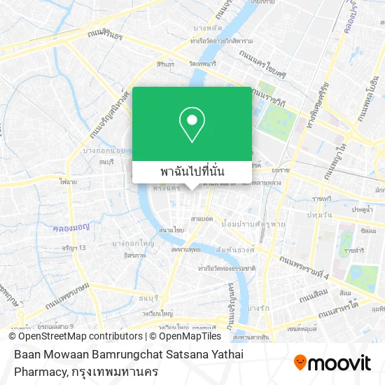 Baan Mowaan Bamrungchat Satsana Yathai Pharmacy แผนที่