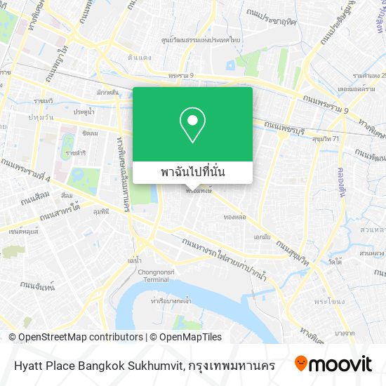 Hyatt Place Bangkok Sukhumvit แผนที่