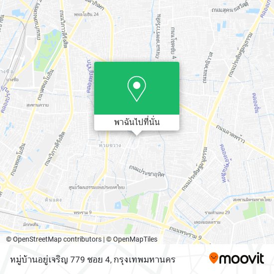 หมู่บ้านอยู่เจริญ 779 ซอย 4 แผนที่