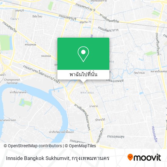 Innside Bangkok Sukhumvit แผนที่