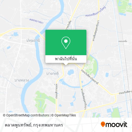 ตลาดพูนทรัพย์ แผนที่