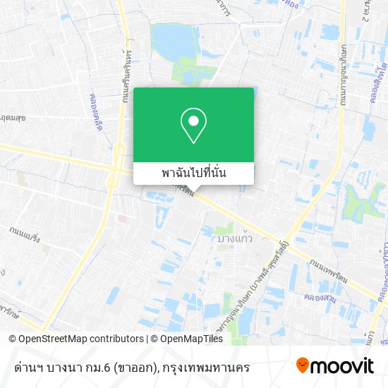 ด่านฯ บางนา กม.6 (ขาออก) แผนที่