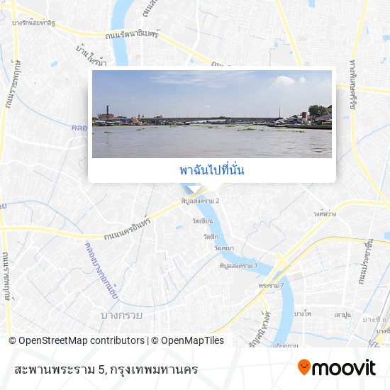 สะพานพระราม 5 แผนที่