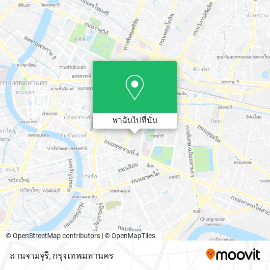 ลานจามจุรี แผนที่