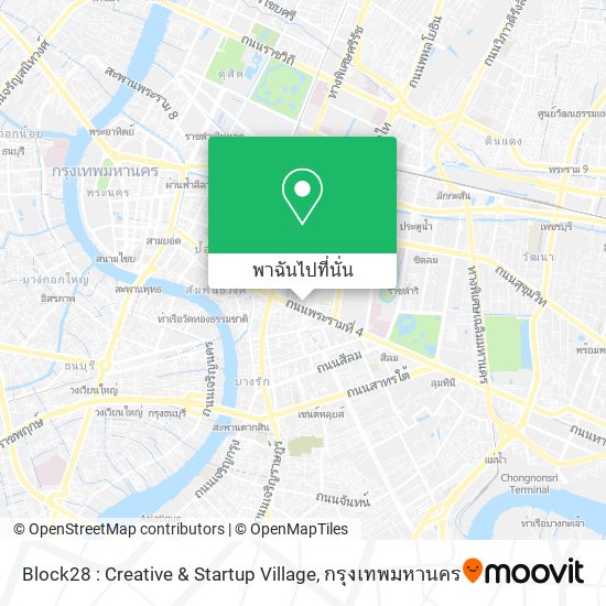 Block28 : Creative & Startup Village แผนที่