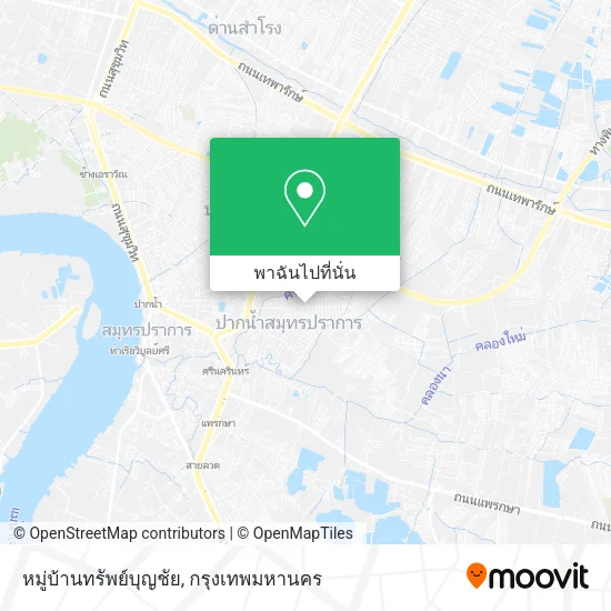 หมู่บ้านทรัพย์บุญชัย แผนที่